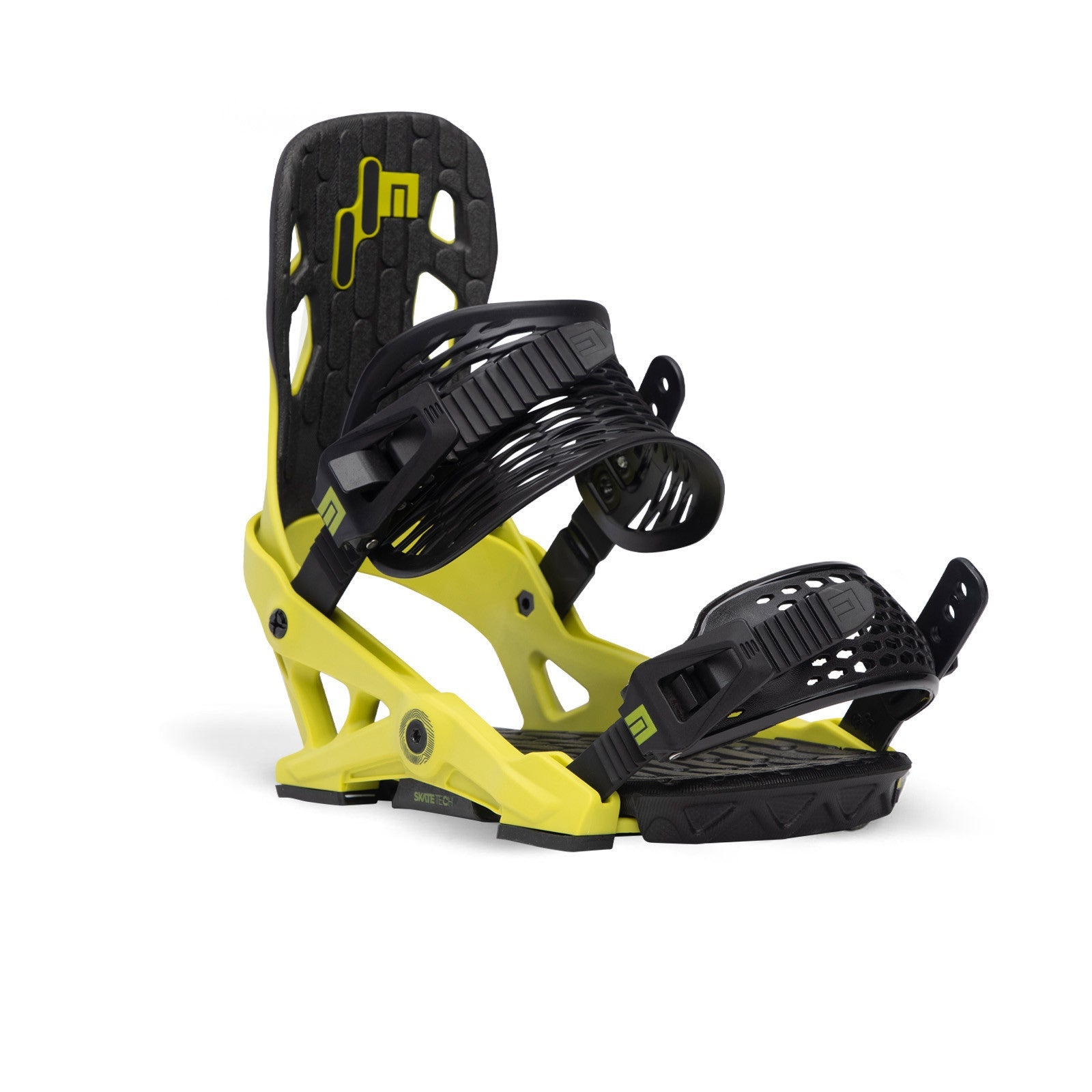 NOW IPO Men's Snowboard Bindings Mountain Moss Yellow