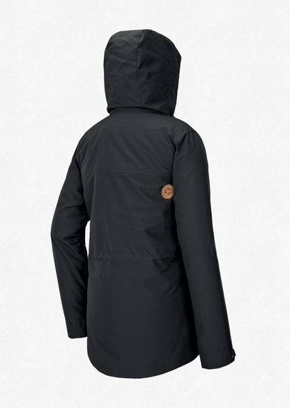 Picture Women's Kate 10K Waterproof Ski and Snowboard Jacket Black Back