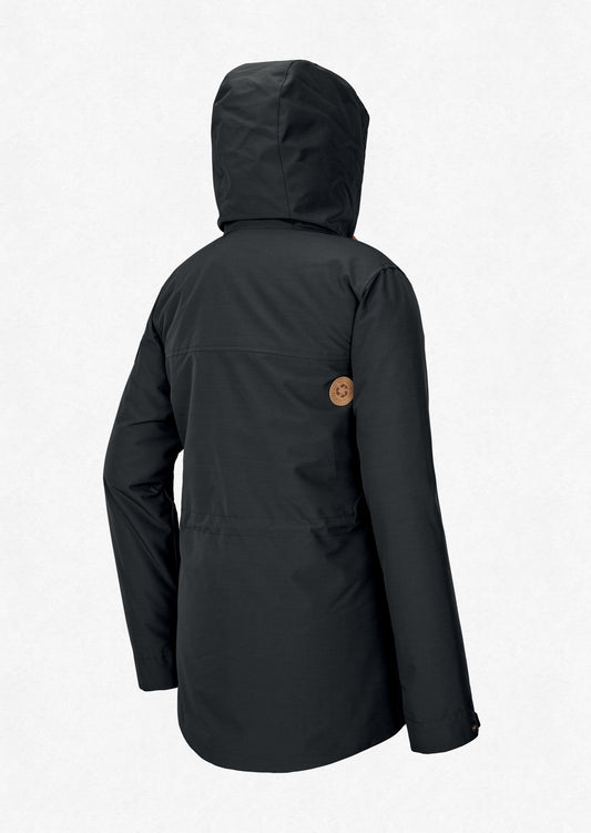 Picture Women's Kate 10K Waterproof Ski and Snowboard Jacket Black Back