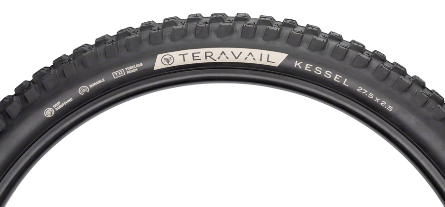 Teravail Kessel 27.5x2.5 tubeless ready folding mtb all mountain enduro trail bicycle tire black