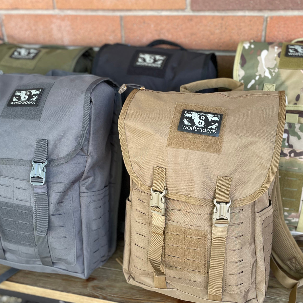 Wolftraders LoadedWolf 40 Liters Tactical Backpacks Color Line-Up