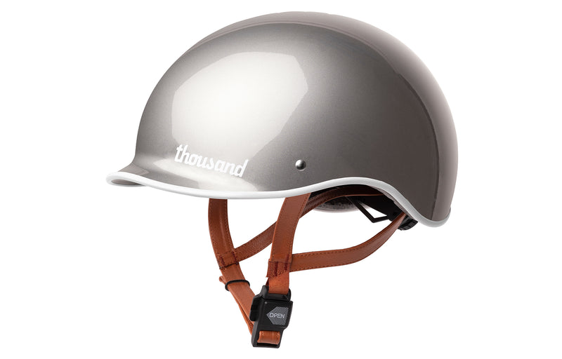 Thousand Helmets Heritage 1.0 Bike Helmet Polished Titanium