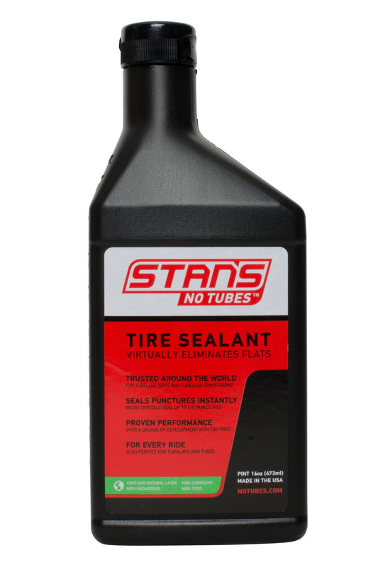 Stans no tubes 16 oz pint size tire sealant