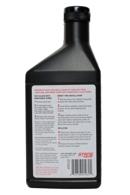 Stans no tubes 16 oz pint size tire sealant
