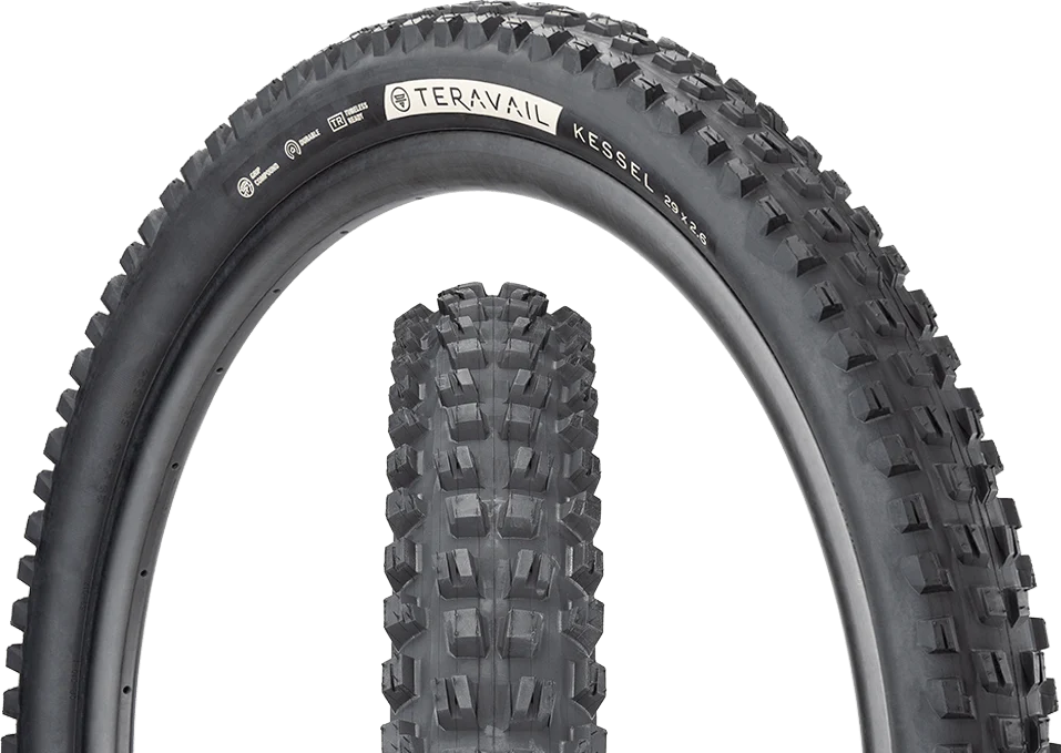 Teravail Kessel 29x2.4 tubless ready folding mtb all mountain enduro trail bicycle tire black