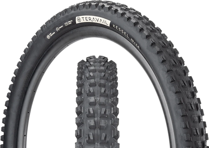 Teravail Kessel Trail All Mountan Enduro MTB Folding Tubeless Tire Black 27.5x2.5
