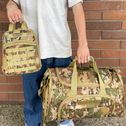 Wolftraders wolfNGo II 2 Locker Room Duffle Bag OCP Main with folded self 2