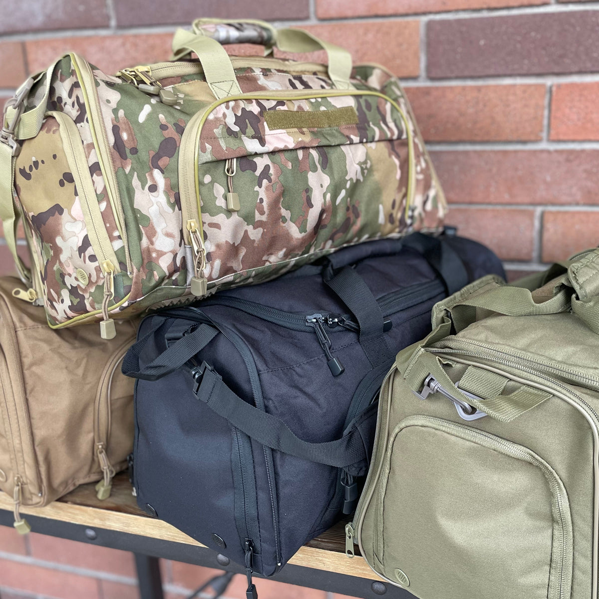 Wolftraders wolfNGo II 2 Locker Room Duffle Bag Lineup